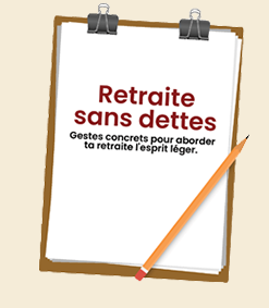 Liste de vérification pour une retraite sans dettes